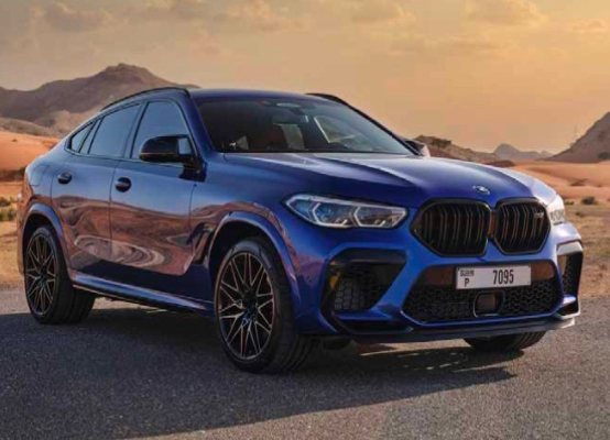 Bmw X6 M Competition 1800 AED Day