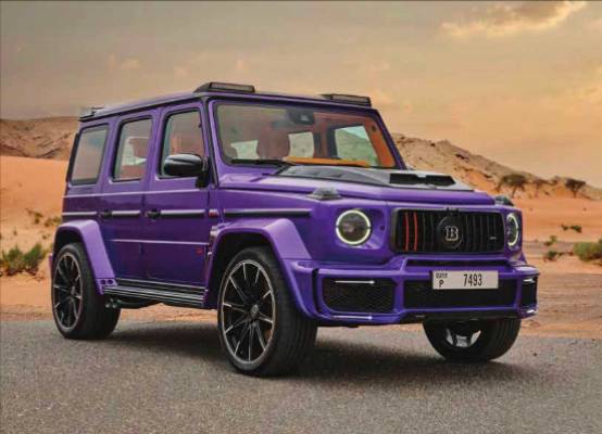 Mercedes G63 Brabus 700 4500 AED Day