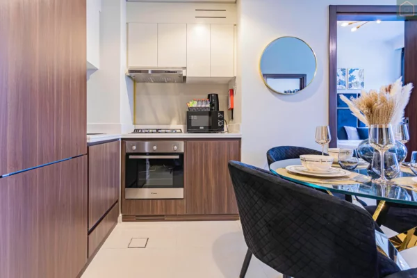 cocina apartamento moderno dubai