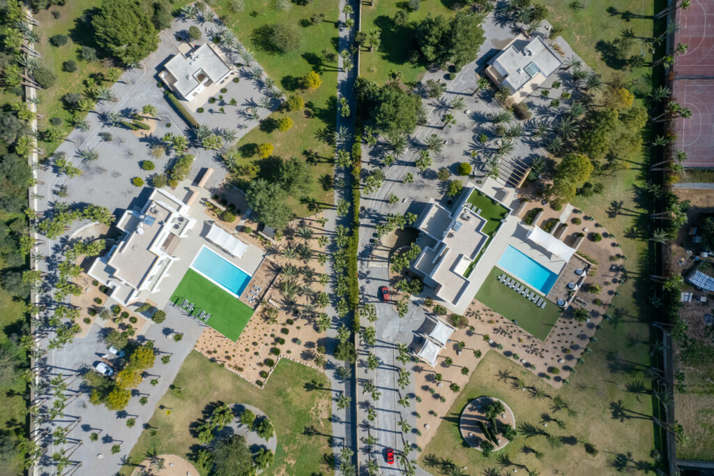 alquiler villa ibiza sinatra vista aerea overview inversa
